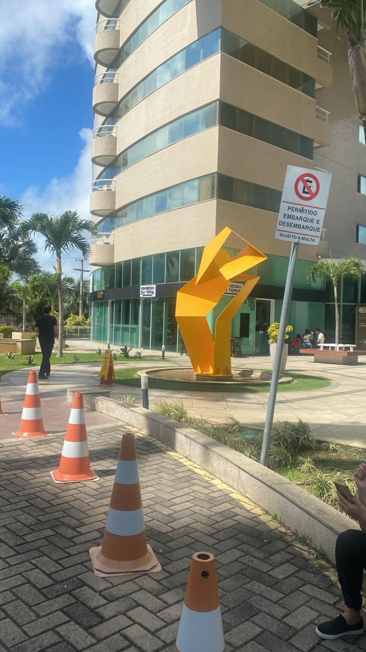 Fachada do CTC Tower, onde fica a clínica de psicologia LIV Saúde Integrativa em Lagoa Nova, Natal/RN